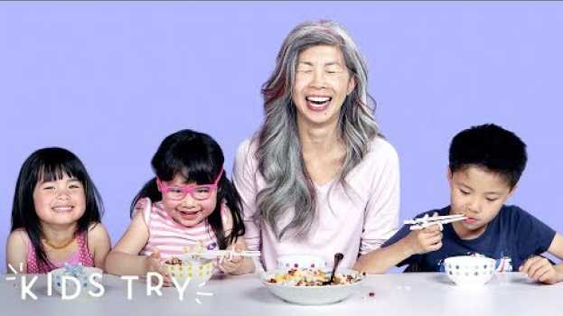 Video Kids Try Their Moms' Family Recipes | Kids Try | HiHo Kids en Español