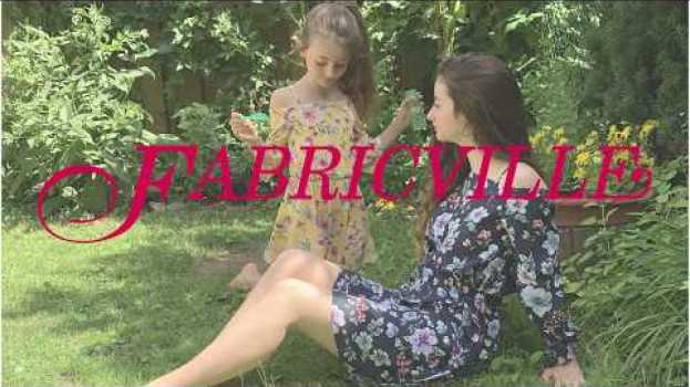 Video Madeleine et Fabricville - Robe d'été pour jeune fille na Polish
