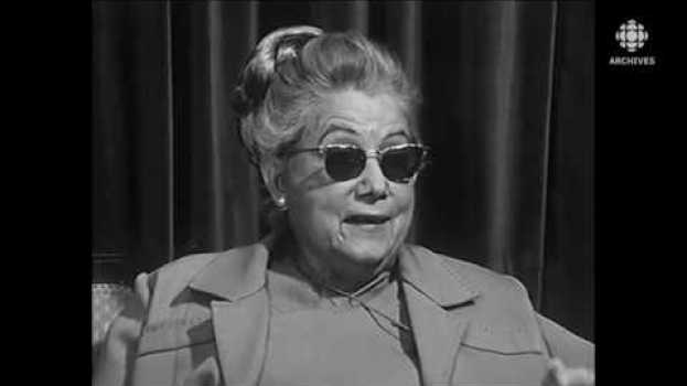 Video En 1967, la veuve de l'écrivain Saint-Exupéry se souvient de son mari en Español