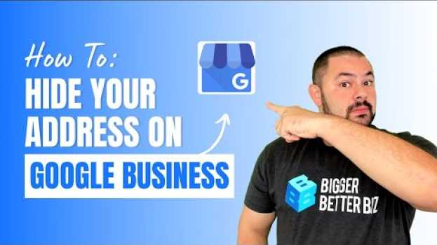Video How To Hide My Address on Google My Business em Portuguese