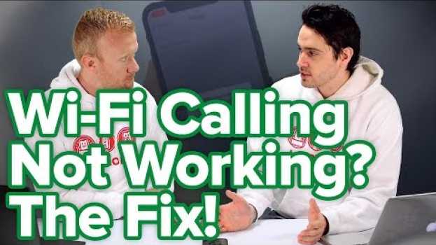 Видео Wi-Fi Calling Not Working On iPhone? Here's The Fix! на русском