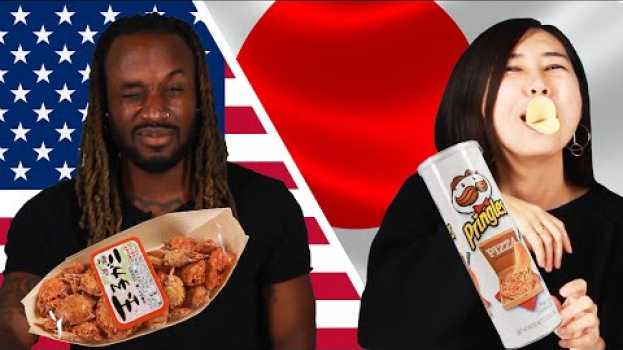 Video American & Japanese People Swap Snacks em Portuguese