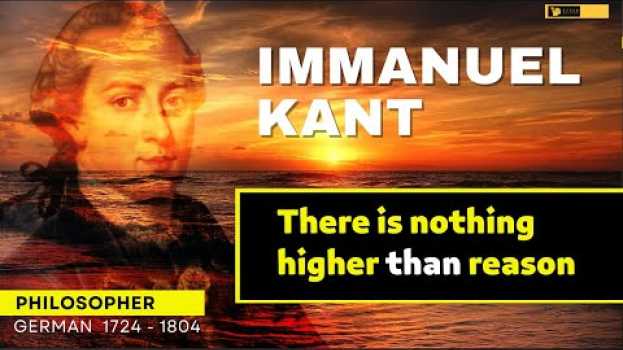 Video Life Lessons from the World's Most Famous Philosopher, Immanuel Kant | immanuel kant quotes su italiano