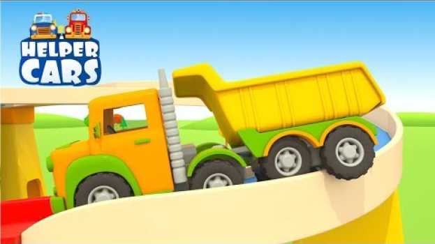 Video I veicoli da lavoro - il grande camion autoarticolato en Español