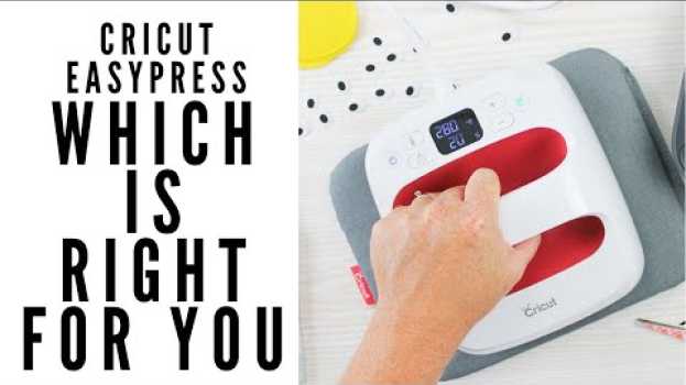 Video Which Cricut EasyPress is Right for You? su italiano