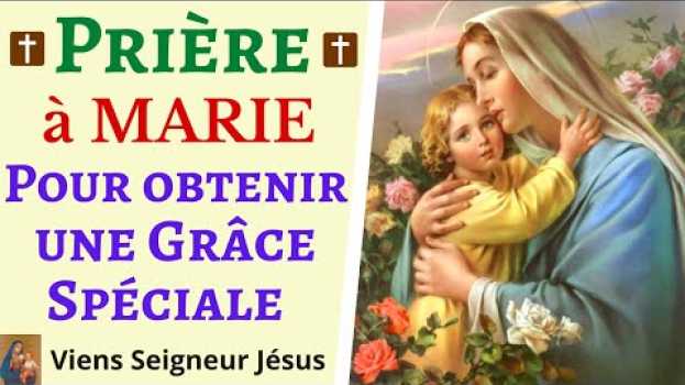 Video 🙏❤ Prière pour OBTENIR une Grâce Spéciale - Prière à la Vierge Marie - Prière de Demande in English