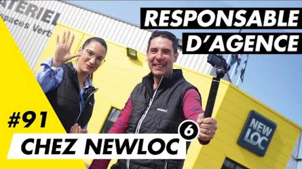 Video Moi manager responsable d'agence chez Newloc avec Caroline em Portuguese
