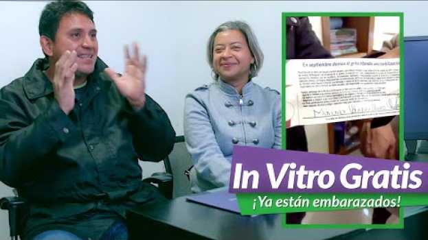 Video Se ganaron una In Vitro ¡Y ya están embarazados! em Portuguese