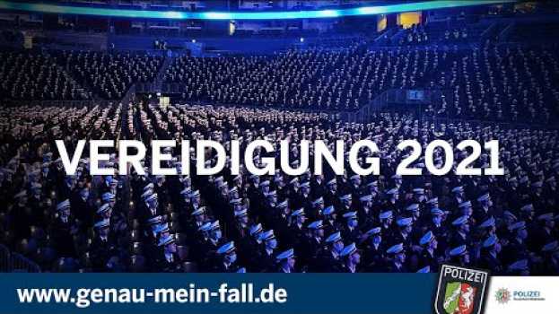 Video Polizei NRW Karriere - Vereidigung 2021 in Deutsch