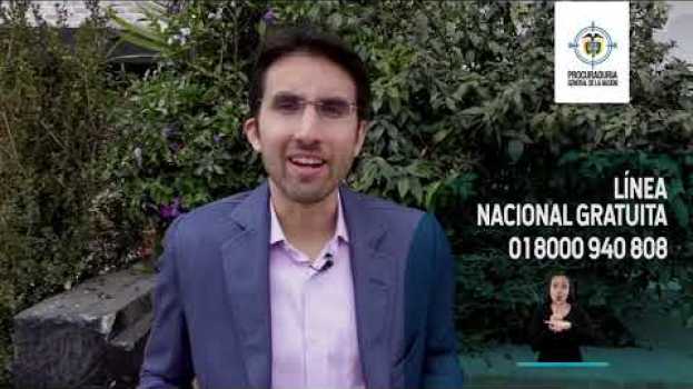 Video #LaProcu garantiza su derecho a… CLIC in Deutsch