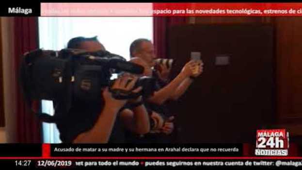 Video Noticia - Acusado de Arahal declara que sólo recuerda "imágenes borrosas" en Español