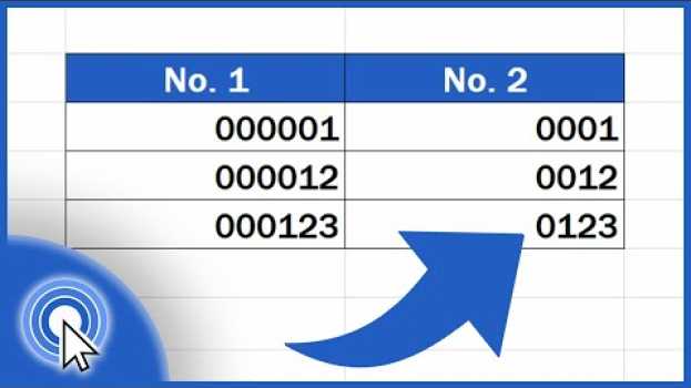 Video How to Add Leading Zeros in Excel (Two Most Common Ways) su italiano
