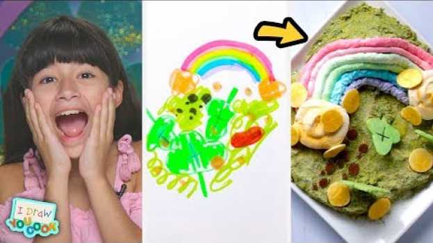 Video Can These Chefs Turn A Leprechaun Drawing Into A Real Dish? • Tasty in English
