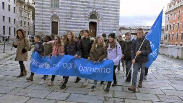 Video Nella sede di @GenovaMetropoli UNICEF e ragazzi celebrano i 30 anni dei diritti dell'infanzia su italiano