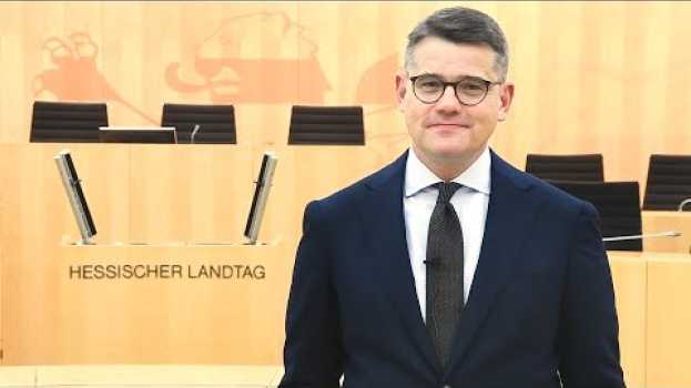 Video Neujahrsgrußwort von Landtagspräsident Boris Rhein em Portuguese