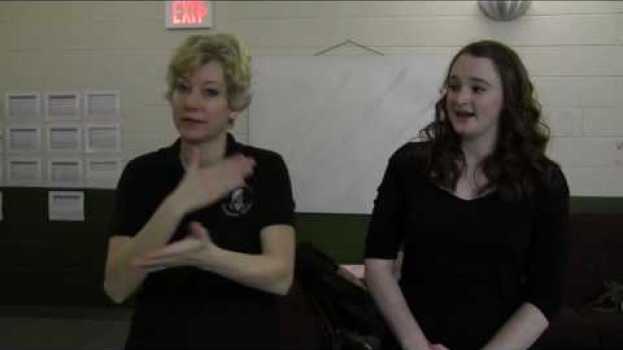 Video BEHIND THE CURTAIN: Incorporating ASL into TARZAN in English