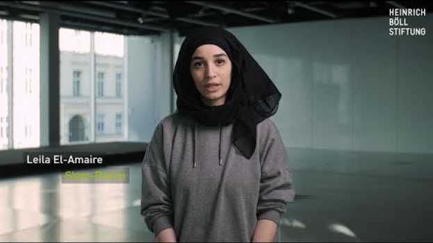 Video Ein Jahr nach Hanau - Gedanken zu Deutschland von Leila El-Amaire in English