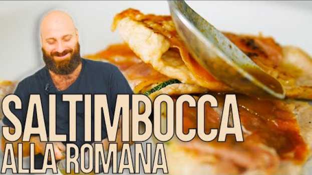 Видео Hop hop, GNAM! Saltimbocca alla Romana FACILI E VELOCI - Ciro D'Italia | Cucina da Uomini на русском