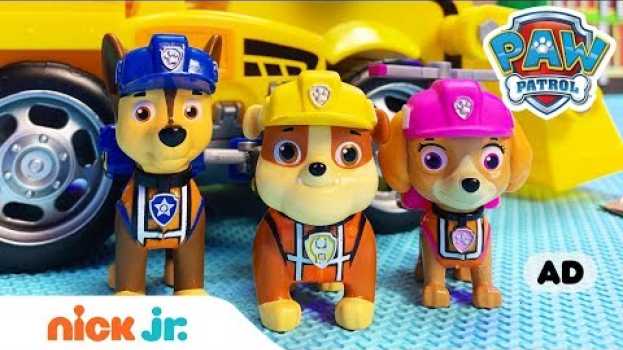 Video Toy Episode 🐶 Ultimate Construction Rescue w/ Chase, Marshall & More! | PAW Patrol | Nick Jr. em Portuguese