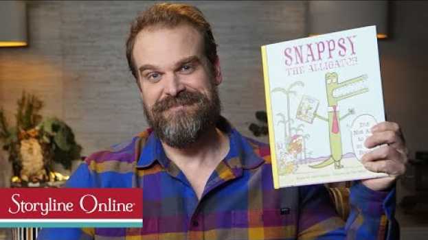 Video 'Snappsy The Alligator (Did Not Ask to Be in This Book)' read by David Harbour en français