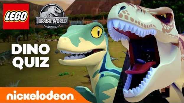 Видео Which Dinosaur Are You? 🦖 A LEGO: Jurassic World Quiz | #KnowYourNick на русском