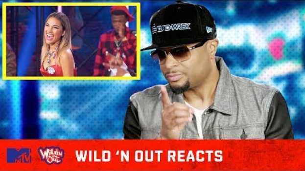 Video DJ D-Wrek Goes In On Wild ‘N Out Cast w/ the Buzzer 🚨 Wild 'N Out Reacts | MTV em Portuguese