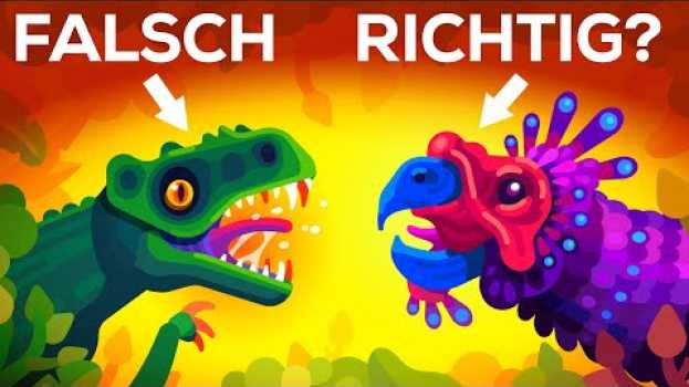 Видео Wie sahen Dinosaurier WIRKLICH aus? на русском
