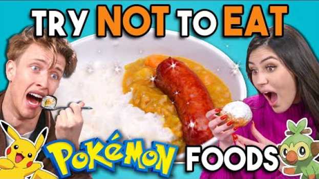 Video Try Not To Eat: Pokemon  | People Vs. Food na Polish