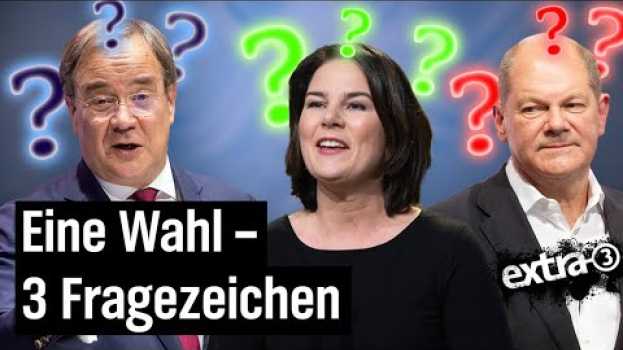 Video Bundestagswahl: Deutschland in Wechselstimmung - nur wohin? | extra 3 | NDR su italiano