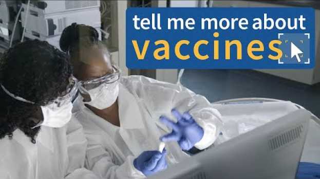 Video Tell Me More About Vaccines | How Vaccines are Developed en Español