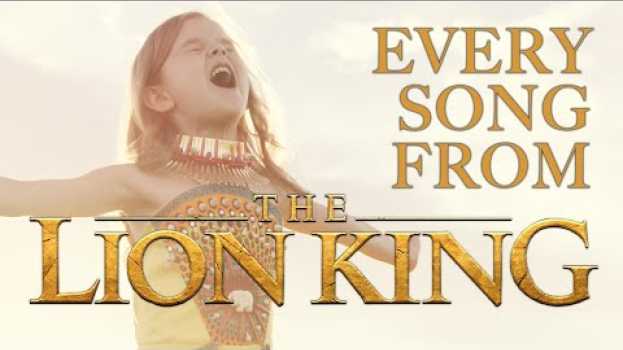 Video EVERY SONG FROM DISNEY'S THE LION KING! - 6-YEAR-OLD CLAIRE AND THE CROSBY FAMILY na Polish