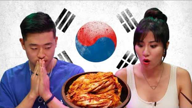 Video Koreans Try To Guess Their Moms’ Kimchi in English