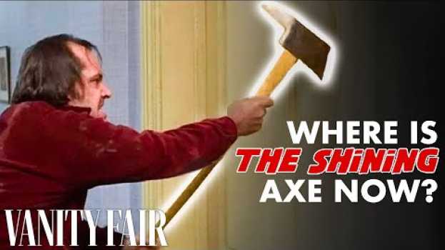 Видео We Found Jack Nicholson's Axe From 'The Shining' | Vanity Fair на русском
