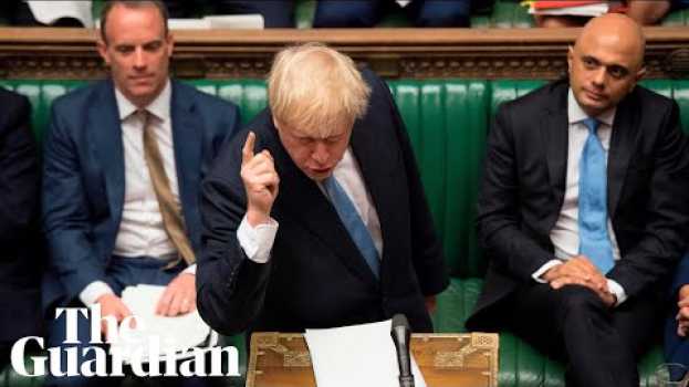 Video Jeremy Corbyn has turned into a remainer, says Boris Johnson during Commons clash en Español
