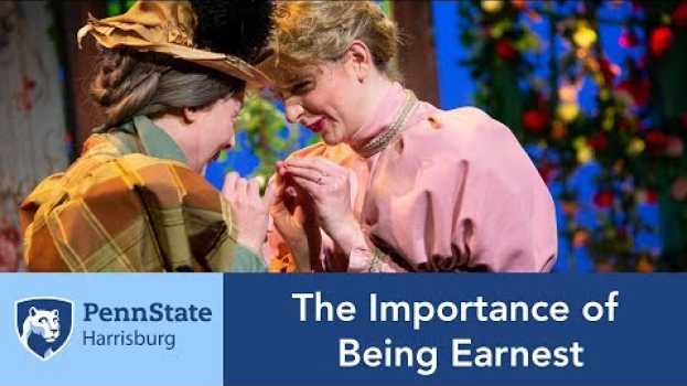 Video The Importance of Being Earnest em Portuguese