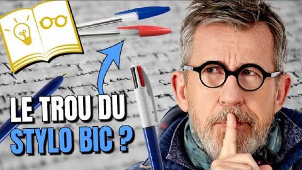 Video Savez-vous à quoi sert le petit trou du stylo Bic ? 🤓🖊️ | Confinement Jour 29 en français