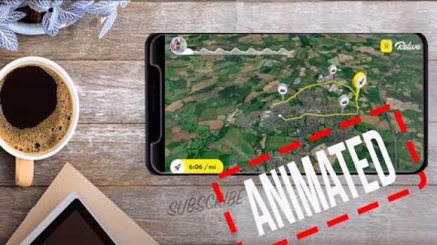 Video How to ANIMATE your run or cycle route | RELIVE app en Español