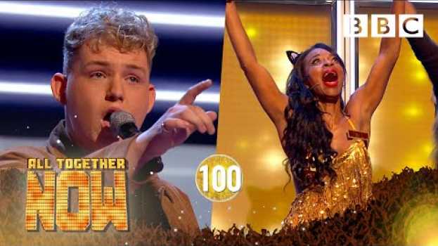 Video HE GOT 100! Michael Rice knocks Tina Turner hit 'Proud Mary' out the park! | BBC All Together Now 🎤 em Portuguese