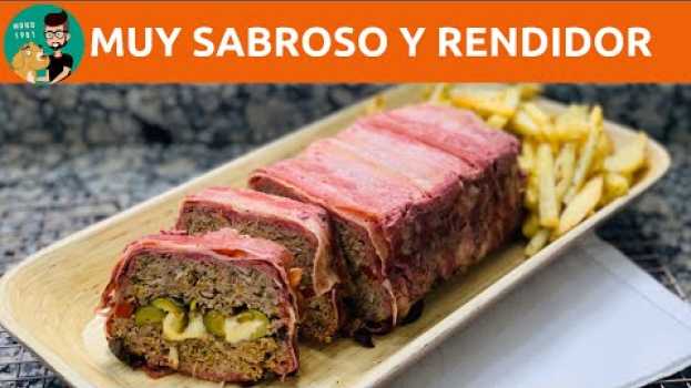 Video Cómo Hacer Pan de Carne Relleno y Cubierto con Panceta (Pastel de Carne Relleno) / MONO 1981 in English