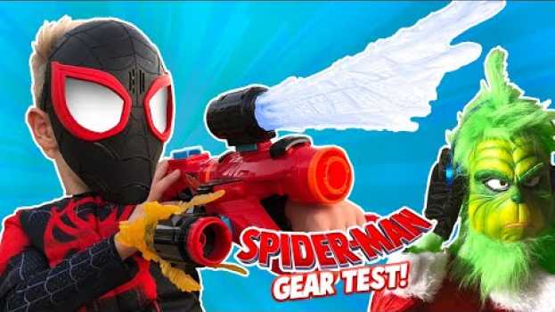 Video Little Flash Tests Spider-Man Into the Spider-Verse Gear! in English