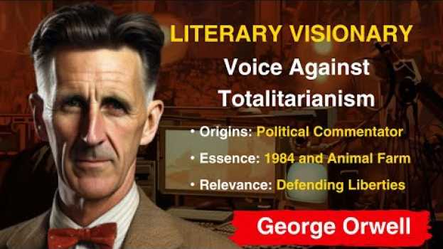 Video Unveiling Orwell's Prophetic Insights: 30 Astonishing Quotes on 1984, Animal Farm & Dystopia in Deutsch