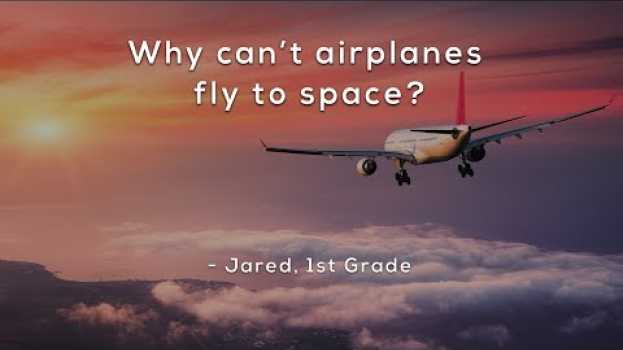 Video Why can't airplanes fly to space? na Polish