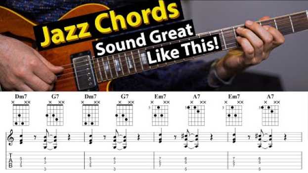 Видео 5 Basic Jazz Chord Exercises That You Want To Know на русском