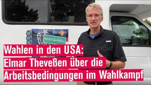 Video USA | Elmar Theveßen: Arbeitsbedingungen im US-Wahlkampf | Reporter ohne Grenzen na Polish