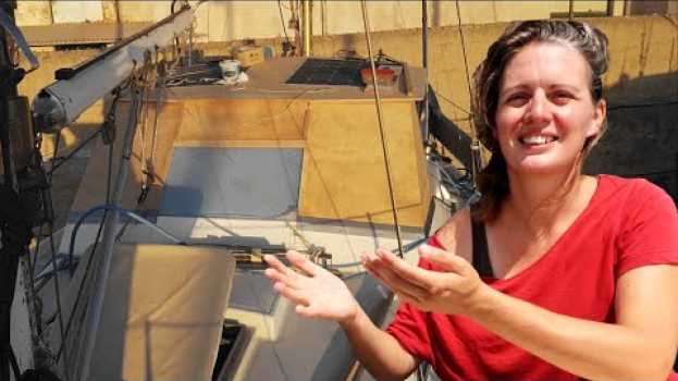 Video Das letzte Projekt: Wir bauen eine feste Sprayhood | Endspurt Segelboot Refit | Wir segeln #42 em Portuguese