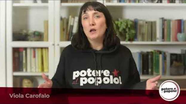 Video Il lavoro secondo potere al popolo en Español