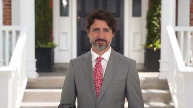 Видео Le premier ministre Trudeau livre un message à l’occasion de la Fête du Canada на русском
