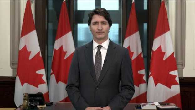 Video Message du premier ministre Trudeau à l’occasion de la Pâque juive su italiano