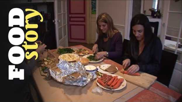 Video Préparer un repas de fête avec les restes em Portuguese