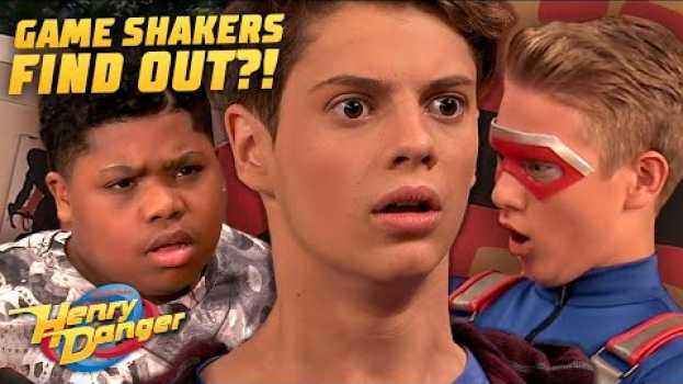 Видео The Game Shakers Find Out Henry’s Secret! 😱 Danger Games! | Henry Danger на русском